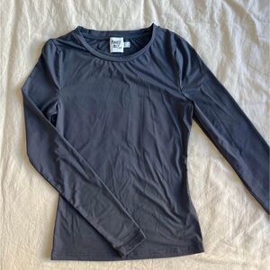 Princess Polly Gray Long Sleeve Top